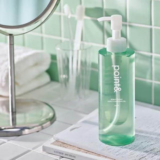 Point& - Sebum Soak Veggie Cleansing Oil 230ml - Koreabe