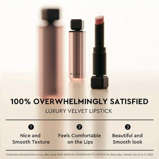 Hera - Sensual Powder Matte Lip Stick 3g - 7 Colors