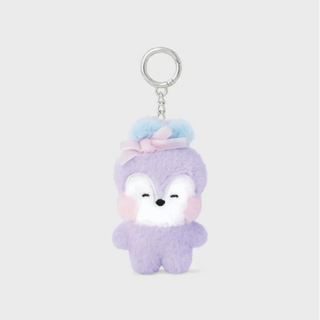 BT21 - MANG Mini Minini Ribbon Edition Fluffy Keyring - Koreabe