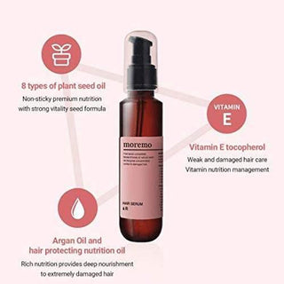 Moremo - Clinic Serum R Hair Oil 120ml - Koreabe
