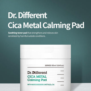 Dr Different - Успокаивающие диски Cica Metal, 60 шт.