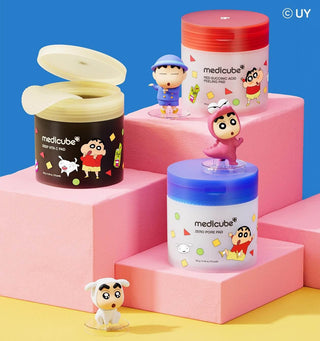 Medicube - Toner Pad + Random Figure (Sinchan Edition) - Koreabe