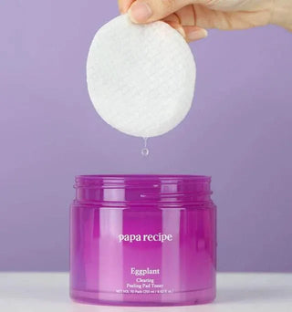 Papa Recipe - Eggplant Clearing Peeling Pad Toner (70ea) - Koreabe