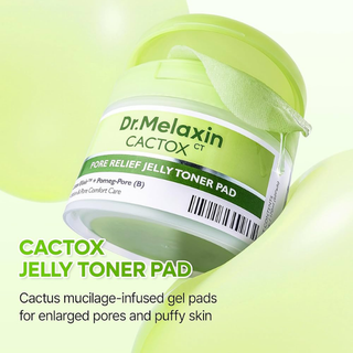 Доктор Мелаксин — Cactox Pore Relief Jelly Toner Pad 60 шт.
