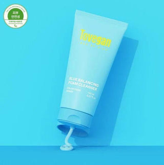 Tovegan - Blue Balancing Foam Cleanser 150ml - Koreabe