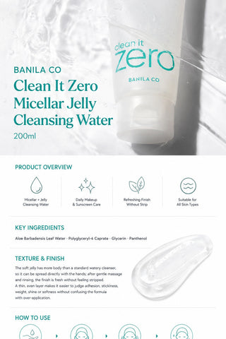 Banila Co - Micellar Jelly Cleansing Water 200ml