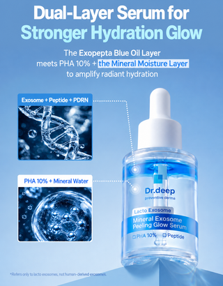 Dr Deep - Lacto Exosome Mineral Peeling Glow Serum 30ml