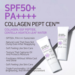 APLB - Collagen EGF Peptide Sunscreen SPF50+ PA++++ 40ml