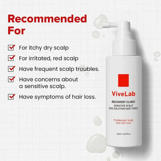 Vivelab - Sensitive Scalp SOS Solution Hair Tonic 120ml - Koreabe
