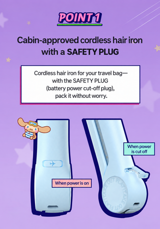 Unix - Take Out 4.5 Mini Cordless Iron (Sanrio Ver)