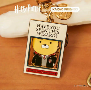 Kakao - Harry Potter X Kakao Friends Metal Keyring Ryan - Koreabe
