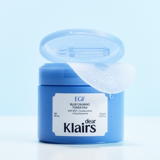 Klairs - EGF Blue Calming Toner Pad 60ea