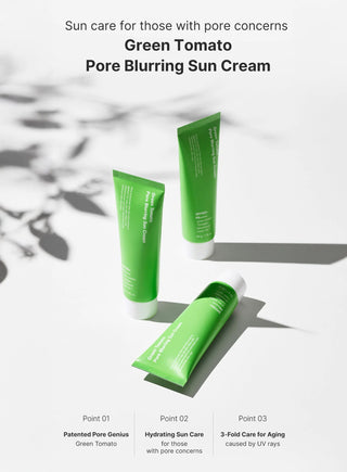 Sungboon Editor - Green Tomato Pore Blurring Sun Cream SPF50+ 50ml
