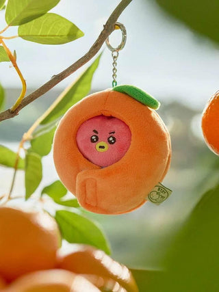 BT21 - TATA Baby Orange Party Doll Keyring - Koreabe