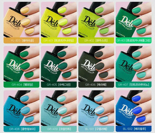 Delibeauty - Color Gel Nail - 17 Colors - Koreabe