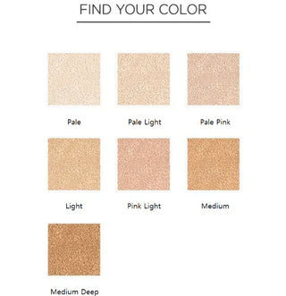 Jung Saem Mool - Essential Skin Nuder Cushion + Refill - 7 Colors - Koreabe