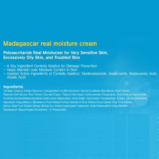 Sidmool - Madagascar Real Moisture Cream 80ml - Koreabe