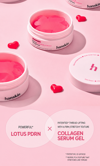 Hanskin - Осветляющие патчи с розовым лотосом, PDRN и гиалуроном 30 шт.