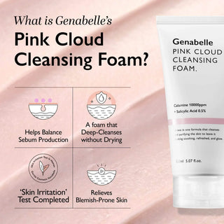 Genabelle - Pink Cloud Cleansing Foam 150ml - Koreabe