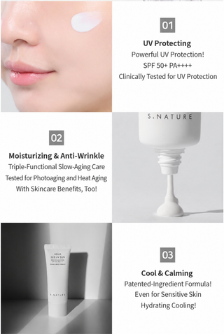 S Nature - Aqua 365 UV Sun SPF50+ PA++++ Sunscreen 40ml