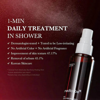 Medicube - Red Acne Body Peeling Shot 110ml - Koreabe