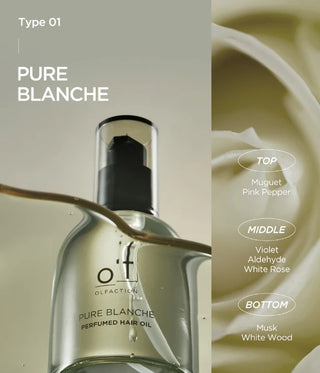 Kerasys - Парфюмированное масло для волос Olfaction Pure Blanche, 70 мл