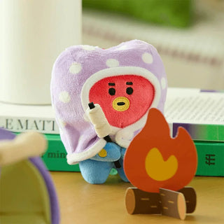 BT21 - TATA Campfire Blanket Doll Keyring - Koreabe
