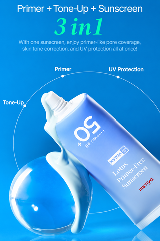 Manyo - Lotus Primer Free Sunscreen SPF50 PA++++ 50ml