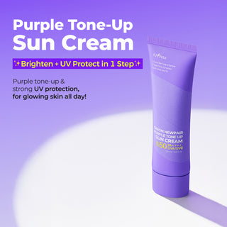Isntree - Onion Newpair Purple Tone Up Солнцезащитный крем SPF50+ PA++++ 50 мл
