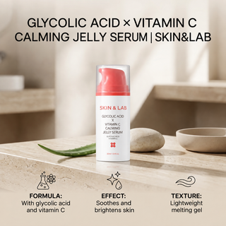 Skin&Lab - Glycolic Acid Vitamin C Calming Jelly Serum 30ml