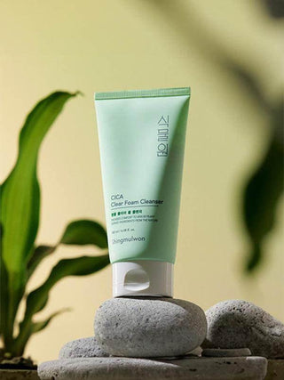 Shingmulwon - Cica Clear Foam Cleanser 180ml - Koreabe