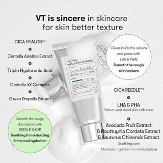 VT - Reedle Shot Cleanser 80ml