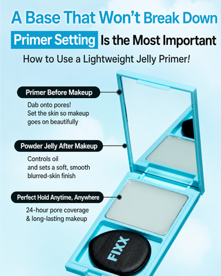 So Natural — Разглаживающая желейная база под макияж All Day Blur Jelly Primer FIXX, 5 г