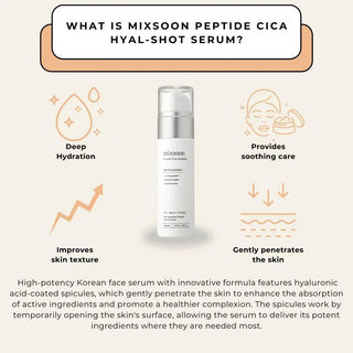 Mixsoon - Peptide Cica Hyalshot 50ml - Koreabe