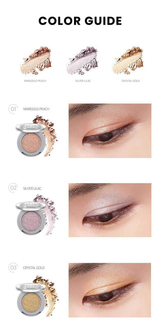 KLAVUU - Urban Pearlsation Sparkle Eye Shadow - 3 Colors - Koreabe