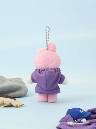 BT21 - COOKY Petit Closet Plush Doll Keyring - Koreabe