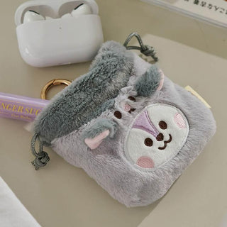 BT21 - MANG Baby Fluffy String Mini Pouch - Koreabe