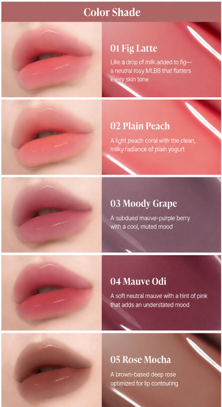 Heart Percent - Dote On Mood First Tint - 5 оттенков