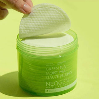 Neogen - Green Tea Moist PHA Gauze Peeling 30ea - Koreabe