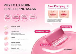 Medipeel - Ночная маска для губ Phyto Ex PDRN Melting Glow Lip Sleeping Mask 11 мл