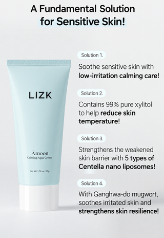 Lizk - Calming Aqua Cream 50ml