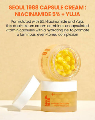 K Secret - Niacinamide 5% Yuja Capsule Cream 50ml