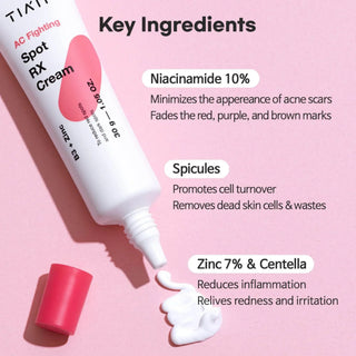 Tiam - AC Fighting Spot Rx Cream 30ml - Koreabe