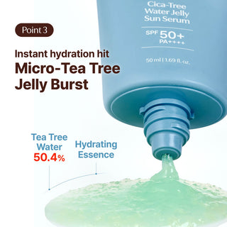 Tage - Cica Tree Water Jelly Sun Serum 50ml