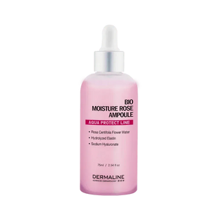 Dermaline - Bio Moisture Rose Ampoule 75ml - Koreabe