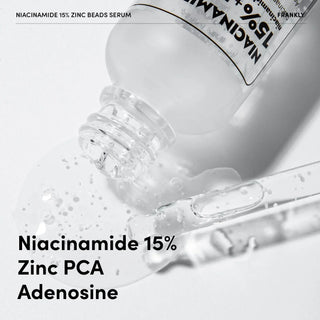 Frankly - Niacinamide 15% Zinc Beads Serum 30ml - Koreabe