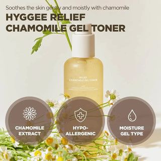 Hyggee - Relief Chamomile Gel Toner 200ml - Koreabe