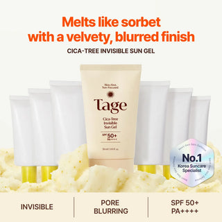 Tage - Cica Tree Invisible Sun Gel 50ml