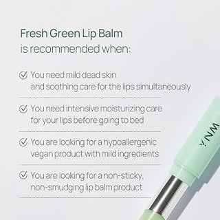 YNM - Fresh Green Lip Balm