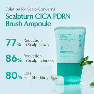 Lilyeve - Scalp Turn Cica PDRN Brush Ampoule 100ml - Koreabe